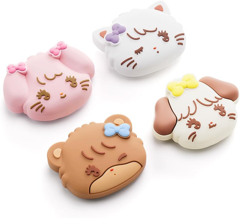 GEEKSHARE أغطية قبضة الإبهام من السيليكون متوافقة مع سويتش 2025، أغطية قبضة ناعمة لجويستيك سويتش 2، 4 قطع - أفكار حلوة من ميكو - Image 1